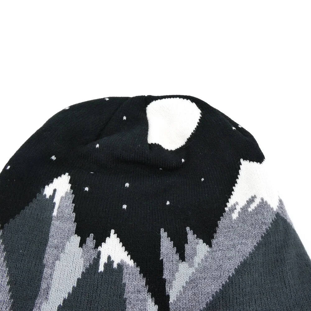 Yellowstone Club Hat YC Mens One Size Winter Beanie Cap Black Knit‎ Ouray Sport